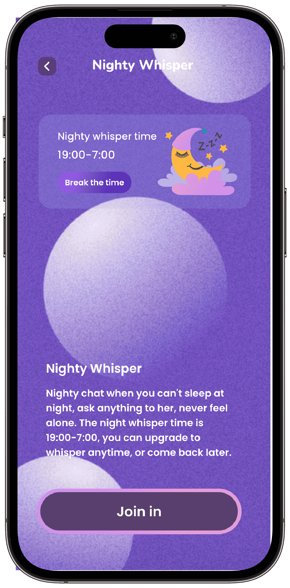 Hope app screenshot 1
